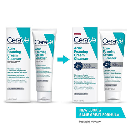 CeraVe Acne Foaming Cream Wash